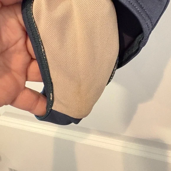 Weissman Blue Lace Puff Sleeve Balletcore Dance Costume Outfit Size MC - Picture 6 of 9